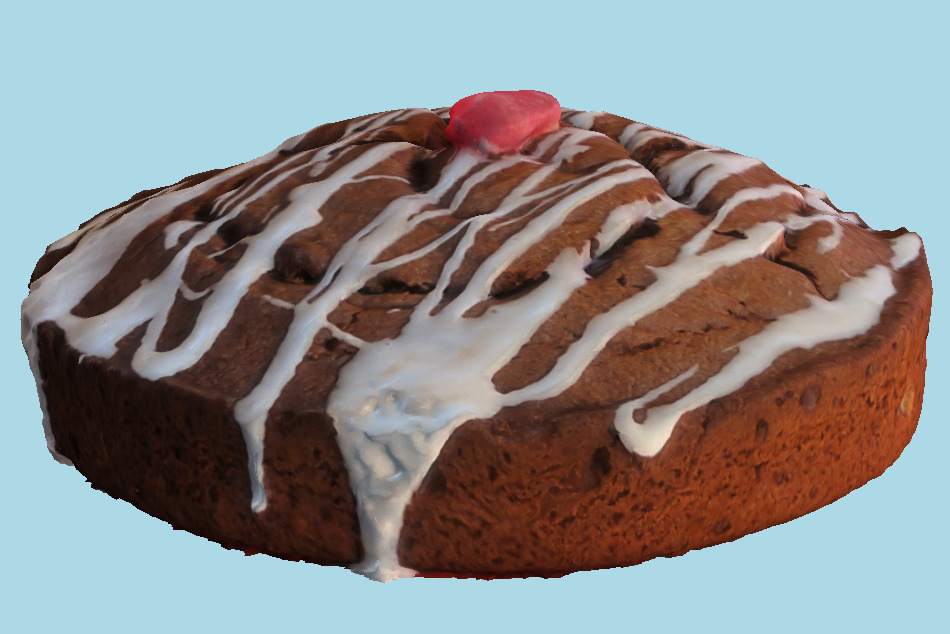Cookie Cake 3d model