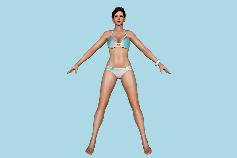 Dead or Alive 5 - DOA5LR Delicious Girl 3d model