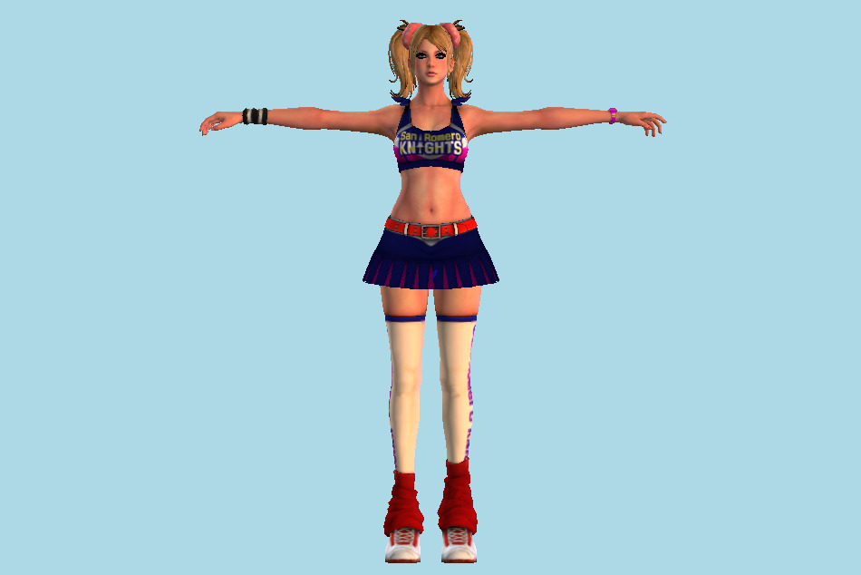 Lollipop Chainsaw Juliet Starling 3d model