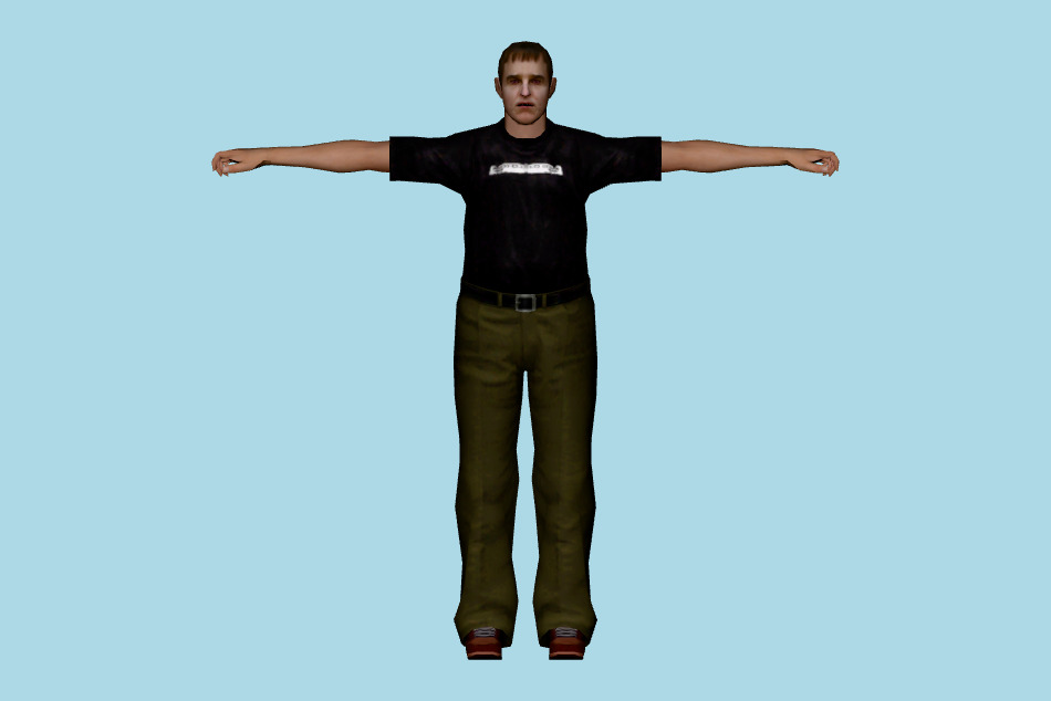 Boy 3d model