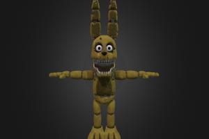 Plushtrap | Help Wanted plush, fnaf, fivenightsatfreddys, springtrap, plushtrap, helpwanted
