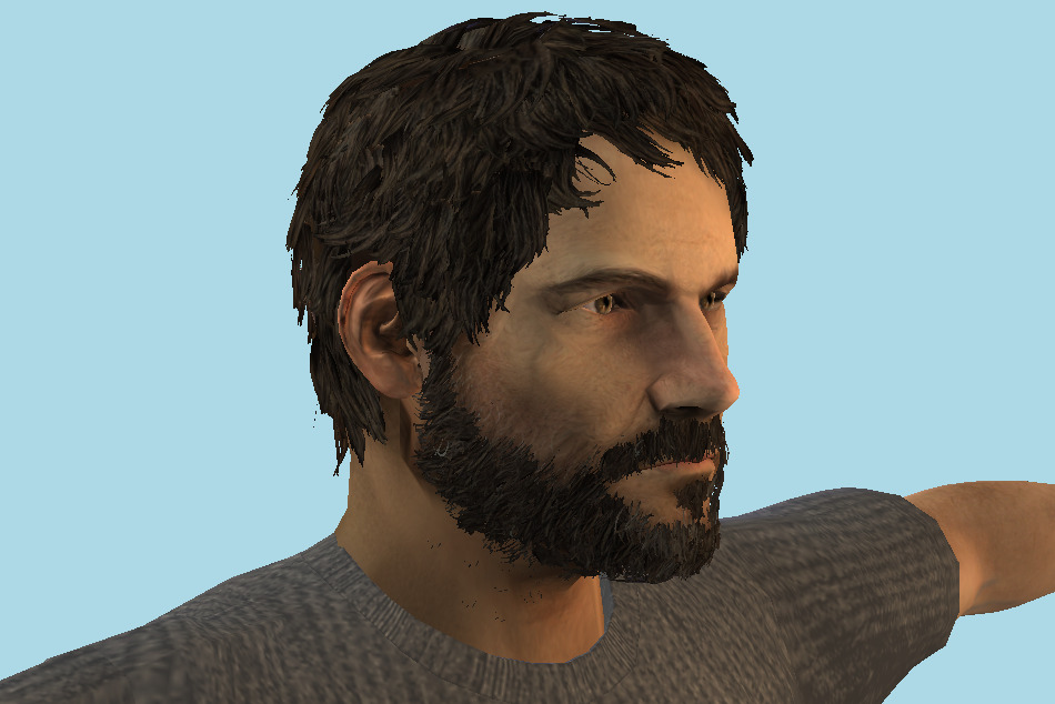 Joel, o último de nós Modelo 3D - TurboSquid 2034607