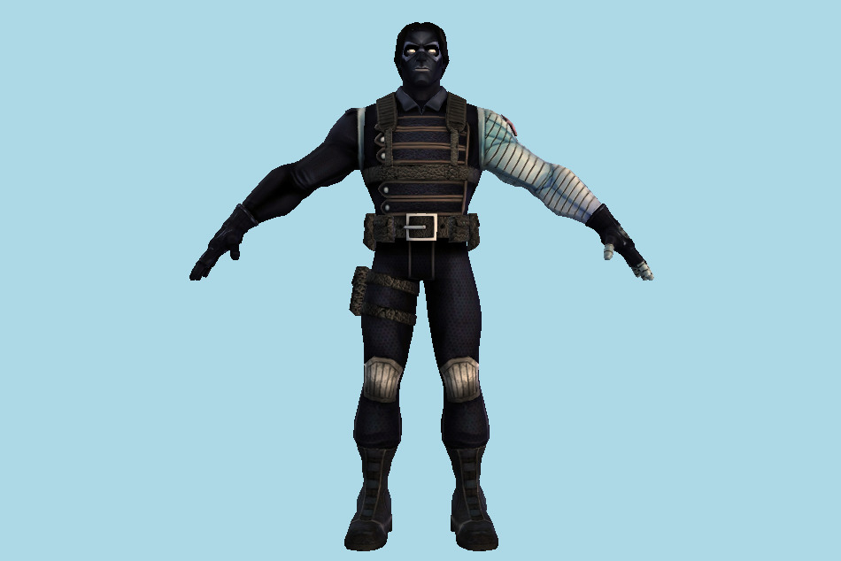 Winter Soldier 3d model