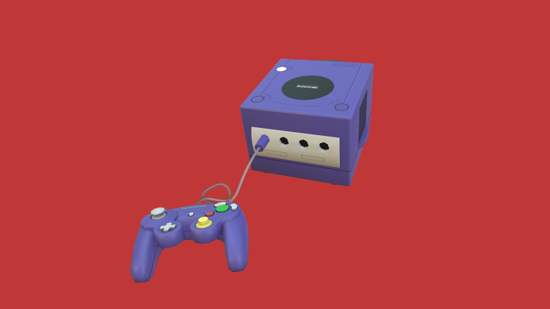 Made for SFM. http://steamcommunity.com/sharedfiles/filedetails/?id=755119697 - Game Cube - 3D model by Unconid 3d model