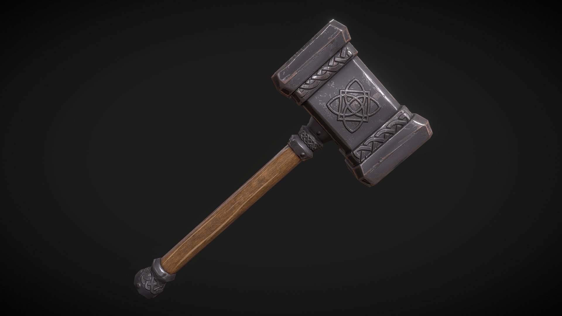 A low-poly weapon I created for the mobile-game &ldquo;Northmen: Rise of the Vikings