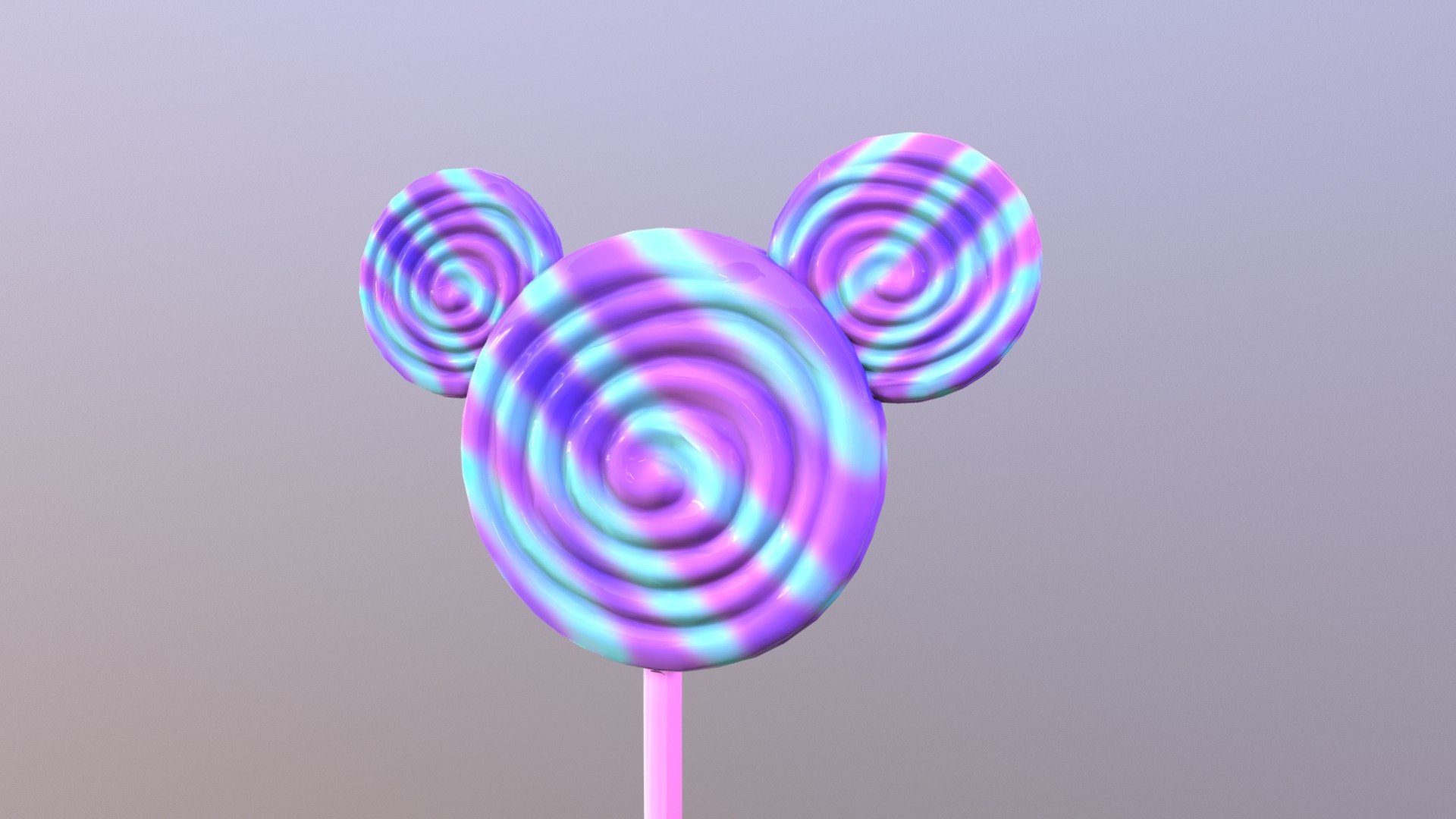 just a simple lolly pop for the sake of making something quick and sweet 3d model