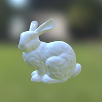 Stanford Bunny stanford, 3dscan, animal