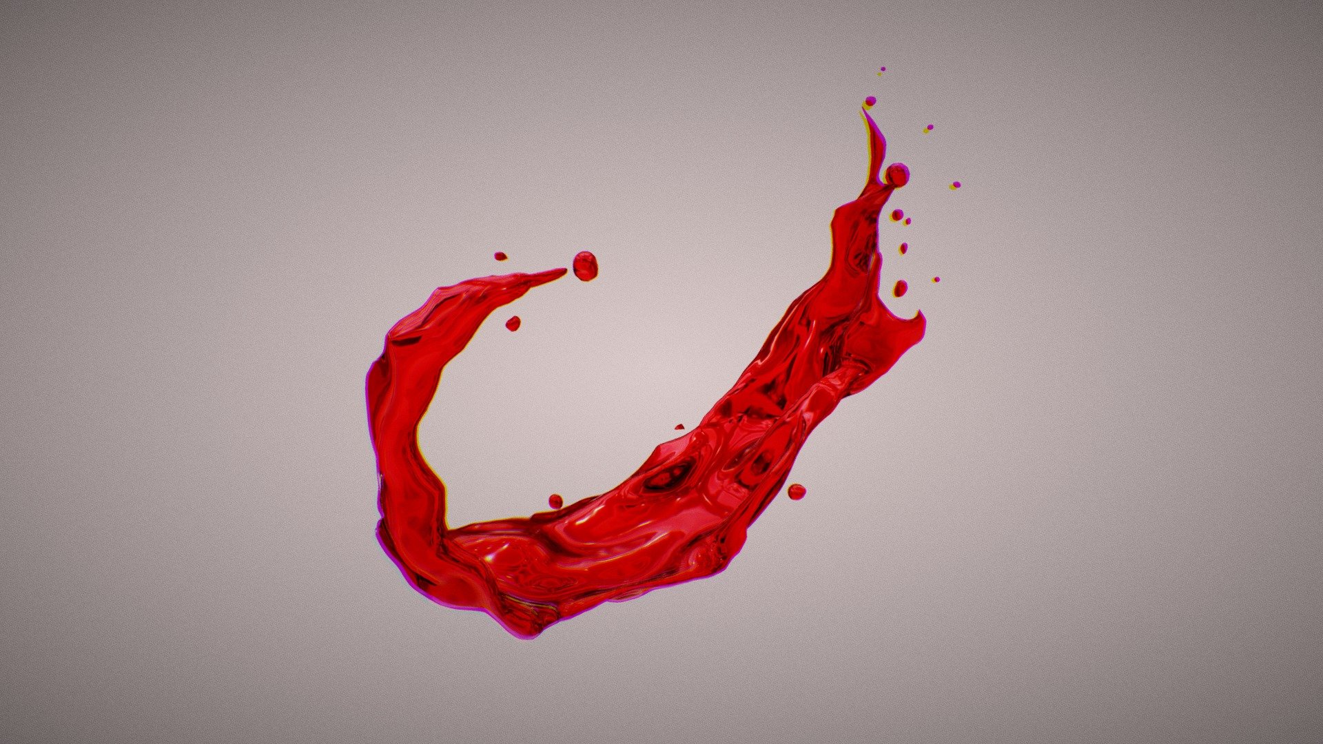 3D model of a Splash,

It was Simulated in blender.

it can be a Water splash, Wine splash or and other liquid depending on the material you apply on it 3d model