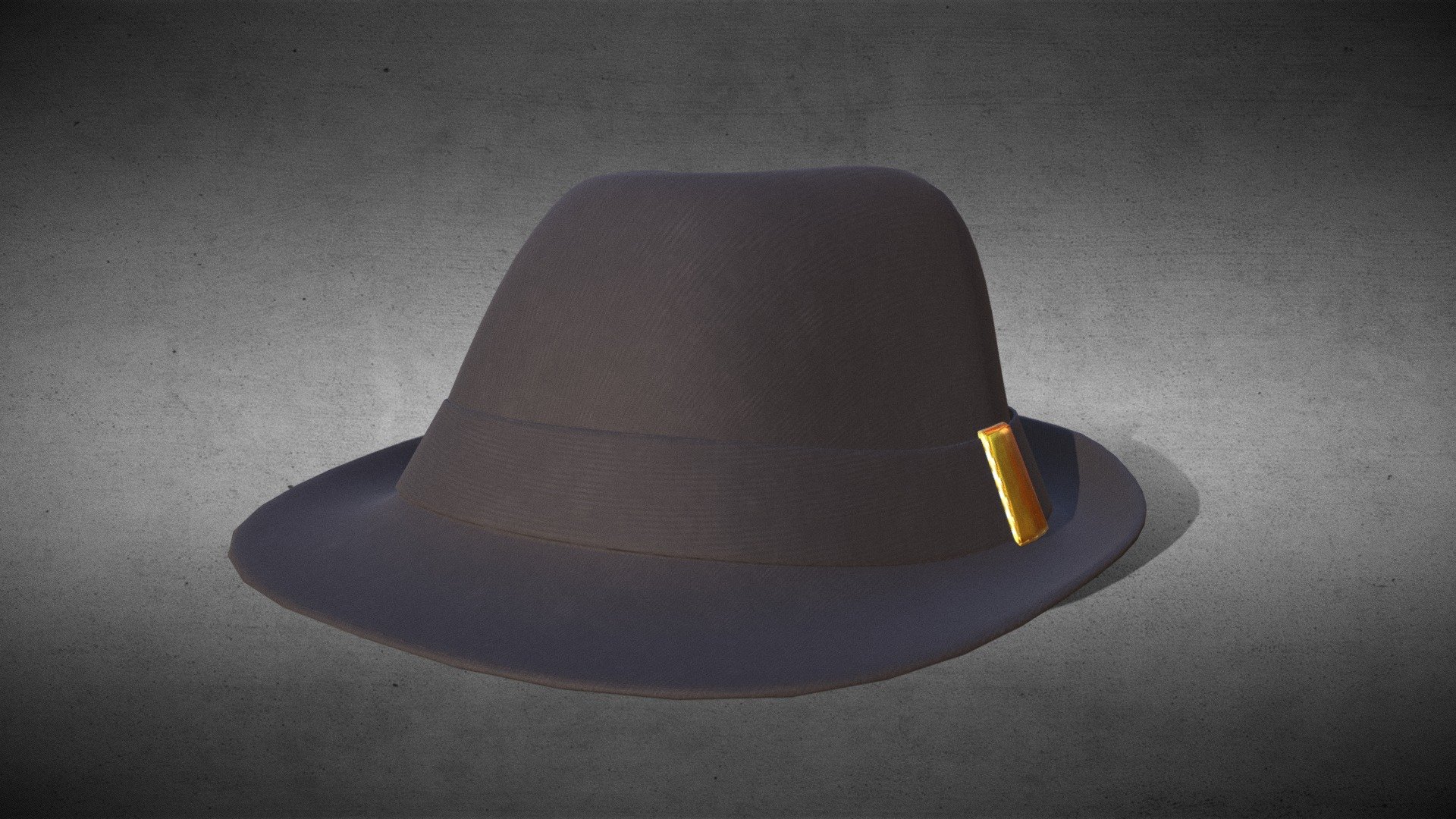 Low poly fedora made for instagram filter: https://www.instagram.com/a/r/?effect_id=561073598087999 - Fedora Hat - Download Free 3D model by alexnoiseless 3d model