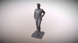 statue of President John Kennedy