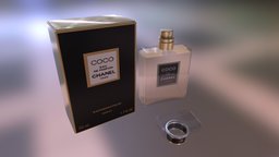 Coco Chanel designer, perfume, woman, coco, chanel, simlab, sent, glass, bottle