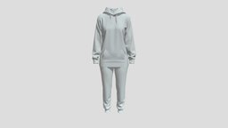 Women Hooded Sweater Outfit