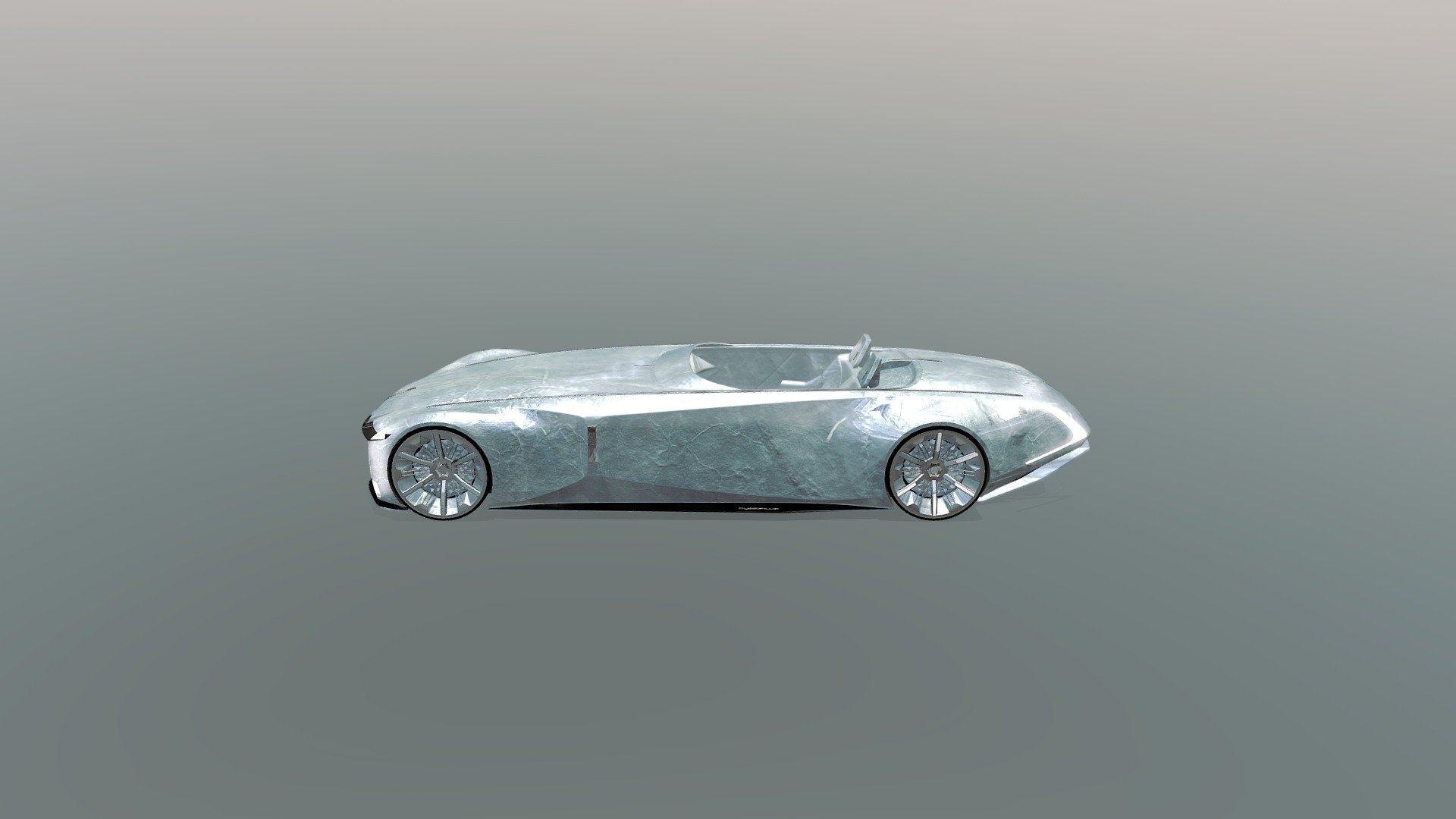#0022 Luxury Cabriolet - ICE Edition - 3D model by CryptoCars_Lab (@CrytoCars_Lab) 3d model