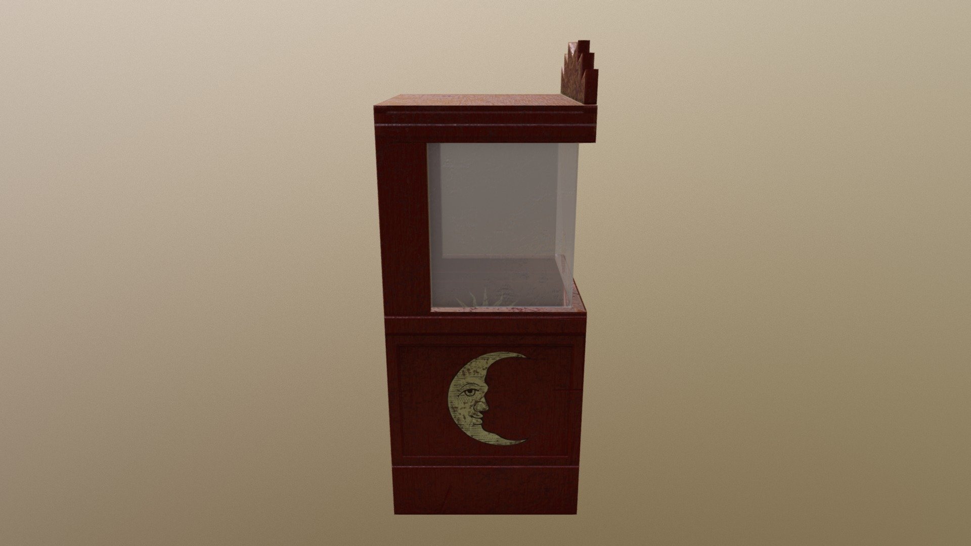 Ticket Booth - 3D model by reivenn 3d model