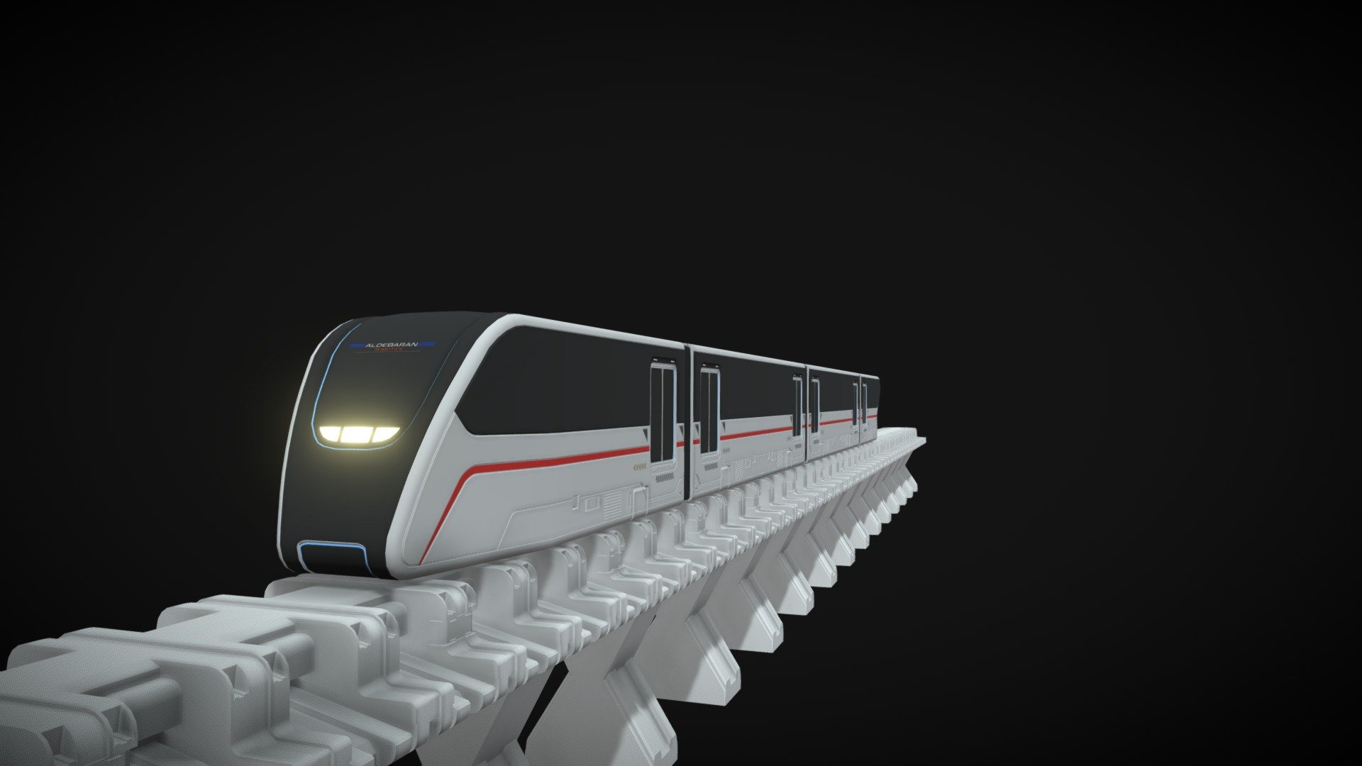 Train Sci Fi.

Sci Fi Train ready for Blender 3D 2.8, 2.91, 2.92, 2.93, 3.0+ 

PBR Materials. 
Camera Setup, 
Lights, 
Materials, 
Rendering + Cycles Boost in Blend File 3d model