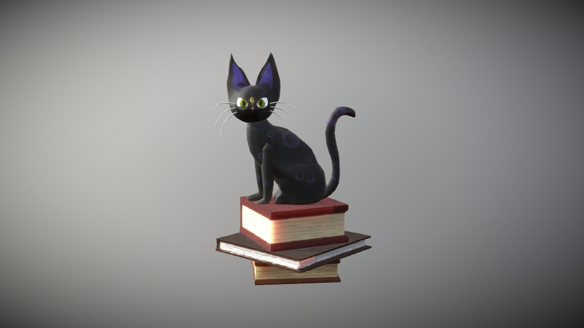 This is my version of Salem from Sabrina the Teenage Witch 3d model