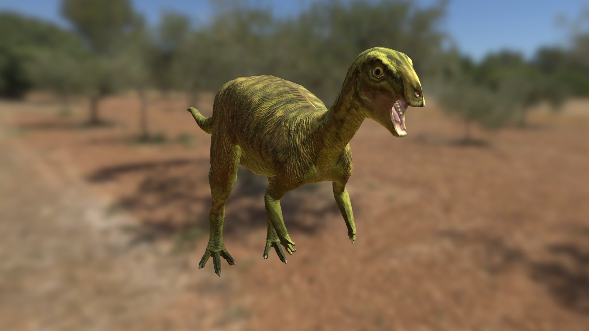 Dryosaurus - 3D model by beholdmidia 3d model