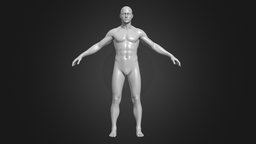 base_male_body body, base, stand, good, tpose, human, male, tposecharacter
