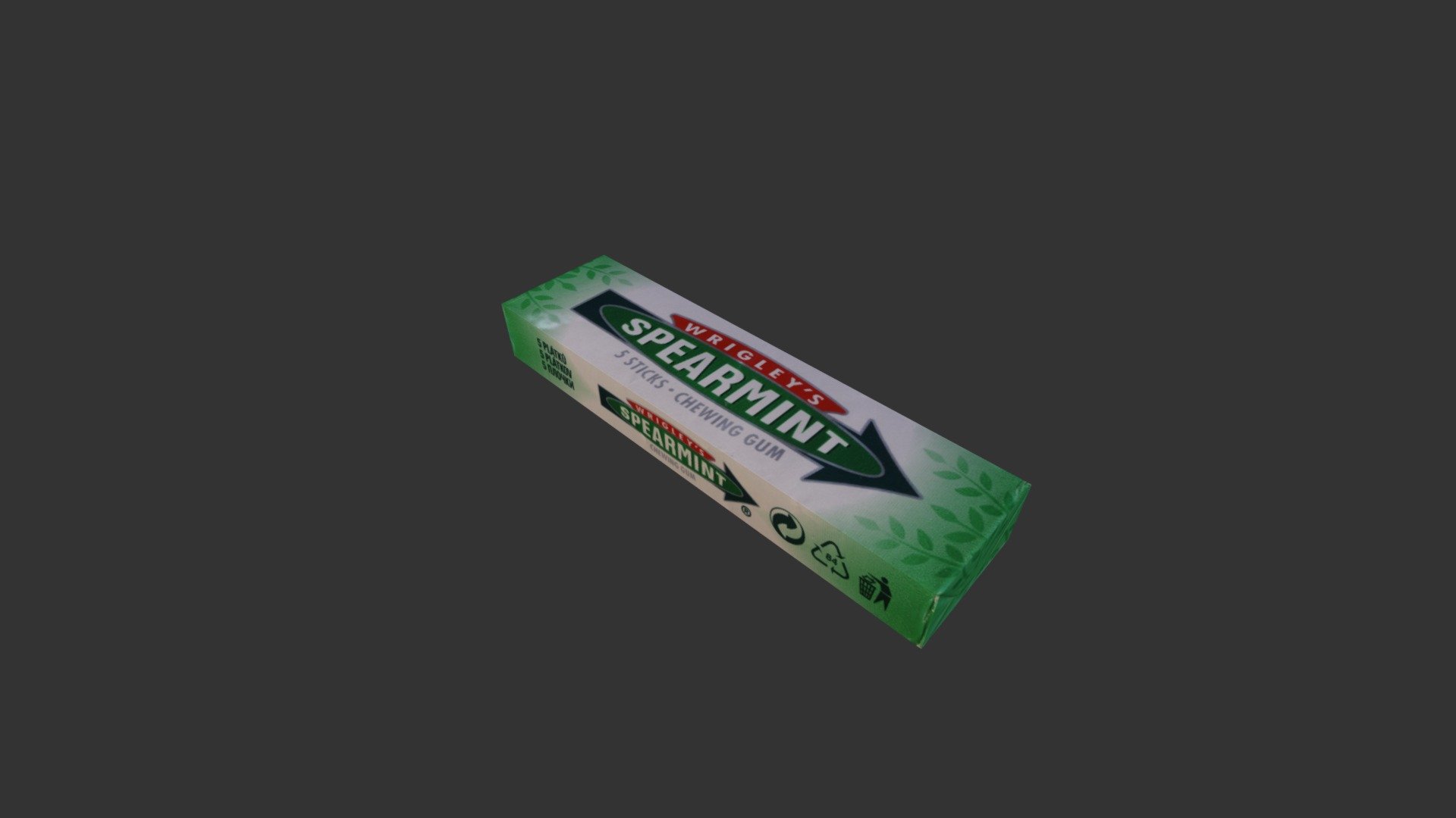 Wrigleys - 3D model by Blagowitch 3d model