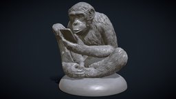 Homo Smartphonus animals, 3d, art, sculpture