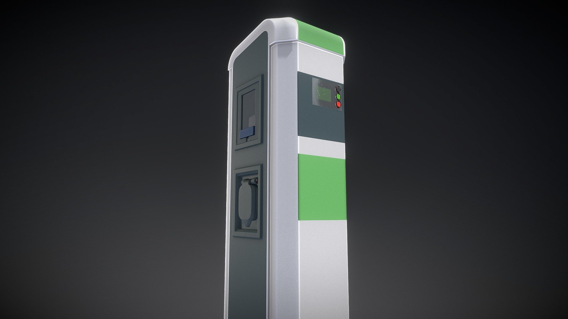 The high-poly version of the electric vehicle charging station 1.
Pbr-textures in 4k res.


Charging Connector Slot Type 2 (High-Poly)
Charging Connector Slot Type 2 (Low-Poly)
 - Electric Vehicle Charging Station 1 High-Poly - Buy Royalty Free 3D model by VIS-All-3D (@VIS-All) 3d model
