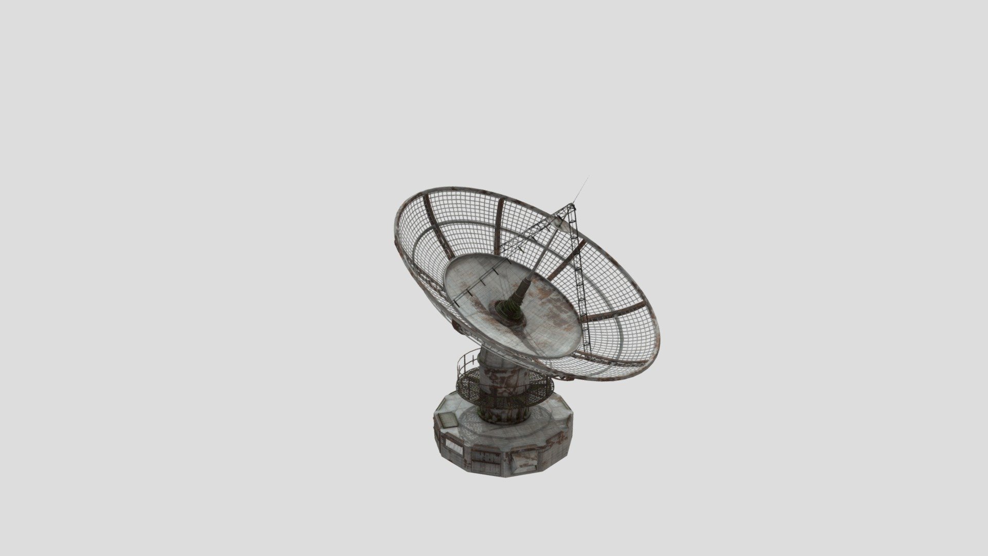 science research satellite dish - science military research satellite dish - Buy Royalty Free 3D model by topchannel1on1 3d model