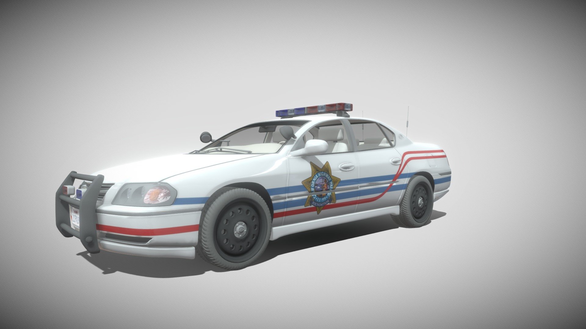 ***Chevrolet Impala Highway Patrol *** - Chevrolet Impala Highway Patrol - Download Free 3D model by David_Holiday 3d model