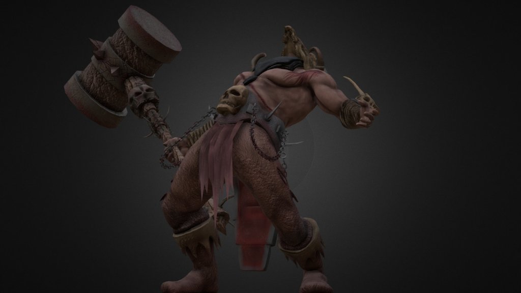 warmonger - 3D model by paulo_nathan 3d model