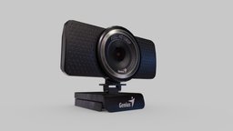 Webcam Genius Low-poly 3D model