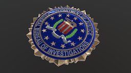 FBI Seal seal, logo, integrity, fidelity, substancefbi, bravery, substancepainter