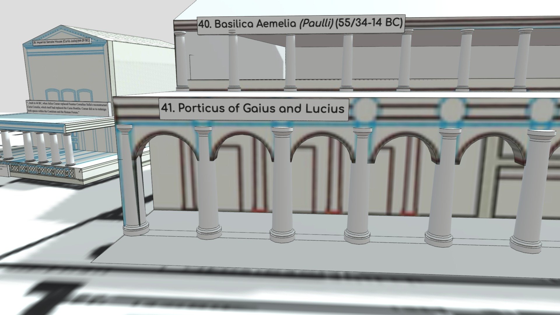 Roman Forum - 3D model by jessicaaislene 3d model
