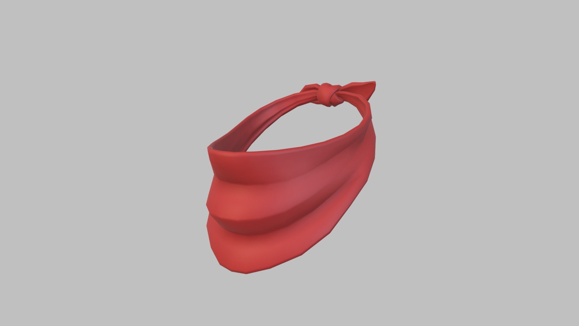 Red Bandana          

3d cartoon model.          


Ready for your Game, App, Animation, etc.          

File Format:          

-3ds Max 2021          

-FBX          

-OBJ          
   


PNG texture               

2048 x 2048                


- Diffuse                        

- Roughness                         



Completely UVunwrapped.          

Non-overlapping.          


Clean topology 3d model