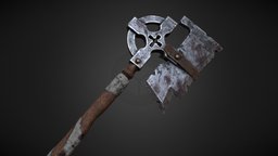The Bloody Mary vampire, weapon, axe