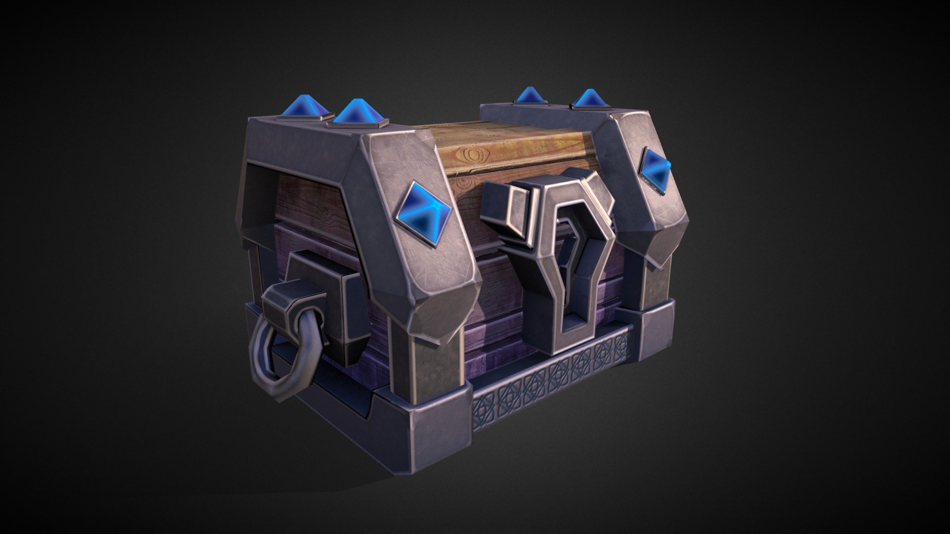 Magic chest, game model, fantasy art, middle ages, gems, vikings
The concept was taken from the Internet, the author could not be calculated, sorry 😢!
The concept was in the form of a draft, I slightly supplemented and painted it 3d model