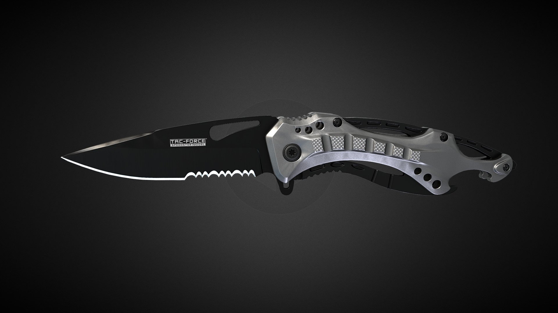 This is a low poly, game ready model of a Tac-Force Knife. Model was done in Autodesk Maya. 
Model comes with 4K textures (and 4x different additional skins - you can see it in my Artstation - link below)

More renders with different skins here: https://www.artstation.com/artwork/kDyr60

Social media and Contact:

Artstation: https://www.artstation.com/brunogf13 - Tac-Force Knife - Low poly, game-ready model - Buy Royalty Free 3D model by artbyBruno (@Bruno.Fonseca1) 3d model