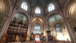St Dunstan In The West Interior photogrammetry