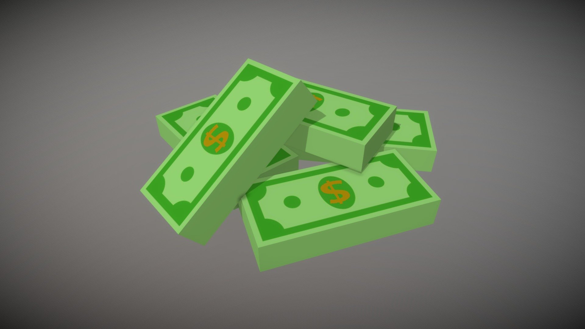 Money Cartoon - Money Cartoon - Download Free 3D model by stealth86 3d model