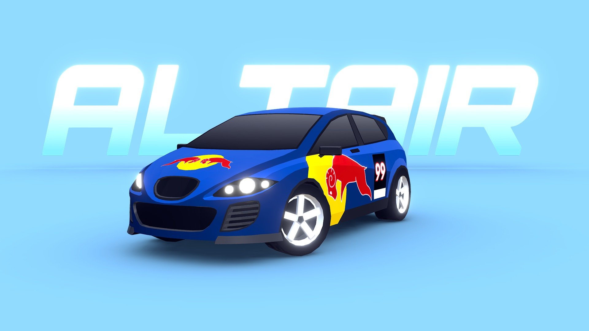 I'm preparing an update for ARCADE: Rally Cars Pack, which will include new cars, new vinyls and visual enhancements for all cars!. This car is called &ldquo;Altair
