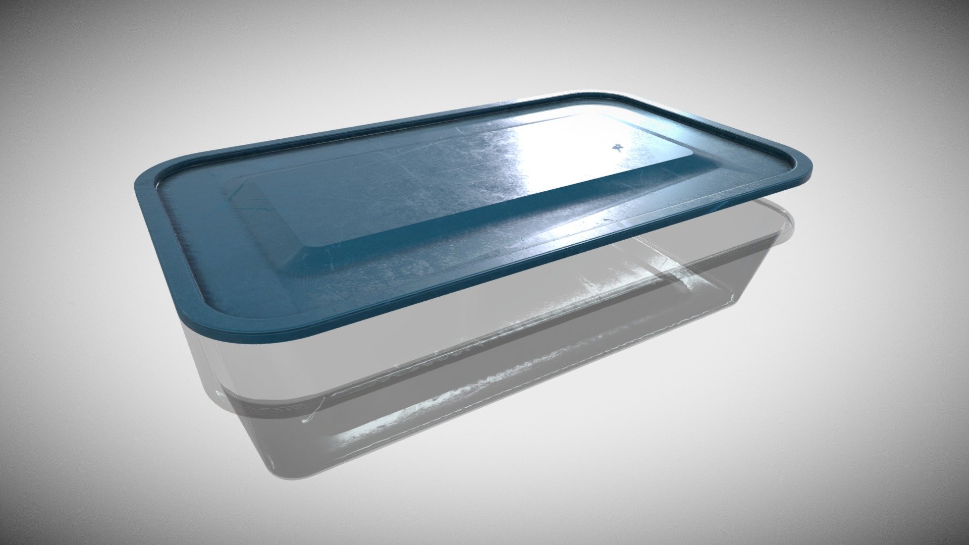 Plastic Box - Download Free 3D model by Francesco Coldesina (@topfrank2013) 3d model
