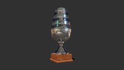 ESL Trophy PBR stand, euro, league, champion, silver, player, trophy, winner, win, gam, esl, esport, sport, gold