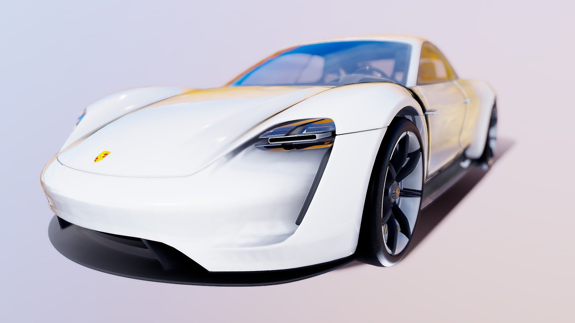 Mission E comes straight from the future. Of a possible future. A fascinating future. With this new concept, Porsche is sketching out what the brand's first fully electric sports car could be. Thanks to its revolutionary technology, it meets all the requirements that are the brand's signature: performance and sobriety, driving dynamics and everyday comfort. All this while adorning itself with a sensual, timeless and elegant silhouette. In other words: the 911 of electric cars. Because Mission E has more than one mission to accomplish 3d model
