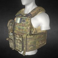 Bulletproof Vest 1 vest, bulletproof, soldier, army, bullet, proof, scanned, amored, photogrammetry, scan