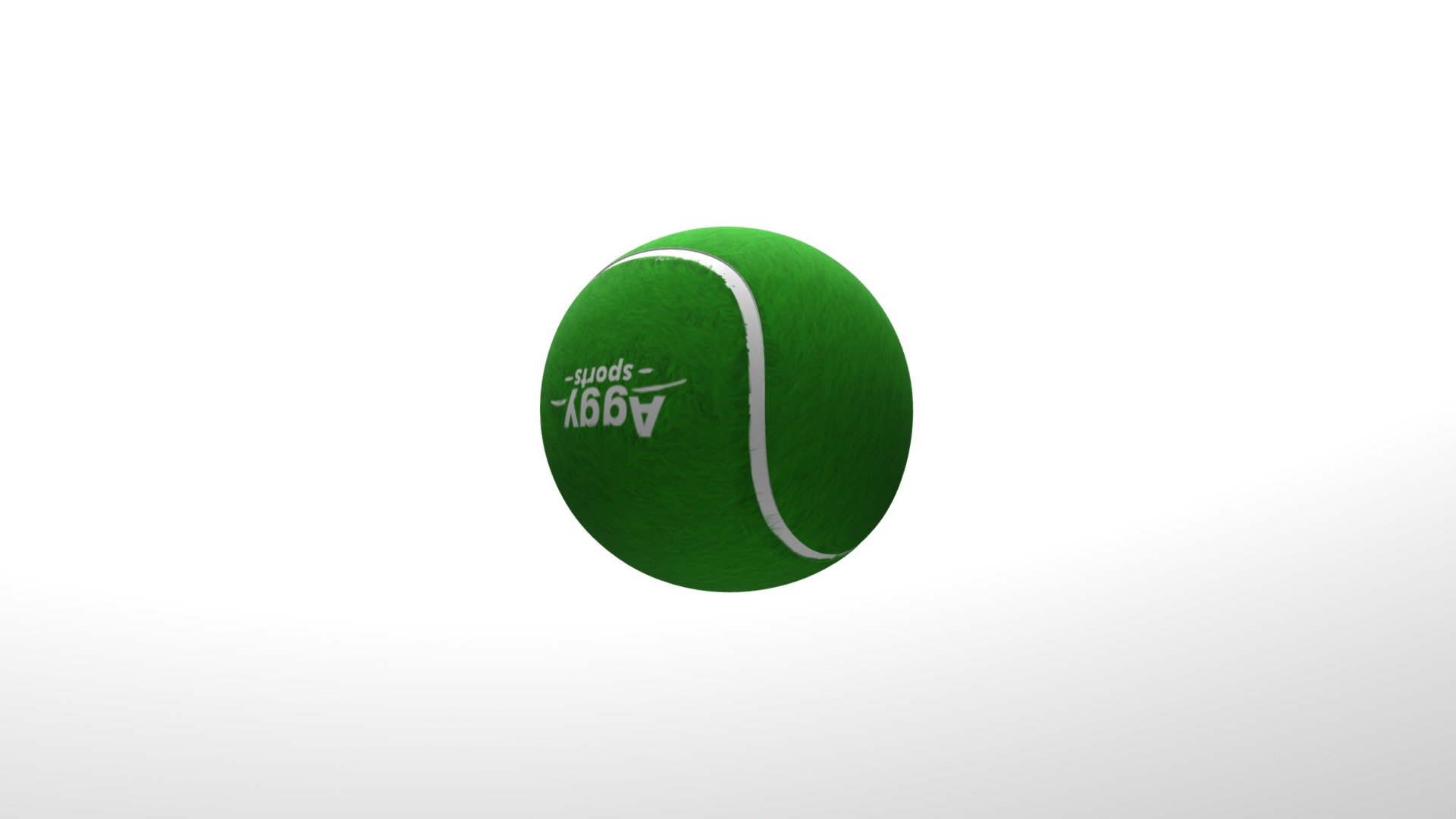 This is my first 3D model I've made individually - really bad but I tried ¯_(ツ)_/¯ - I used Maya to make this - Tennis Ball - 3D model by aggy (@jackagutter) 3d model