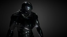 Conduit v.CN-IX ninja, cyberpunk, cyborg, charactermodel, sci-fi, robot