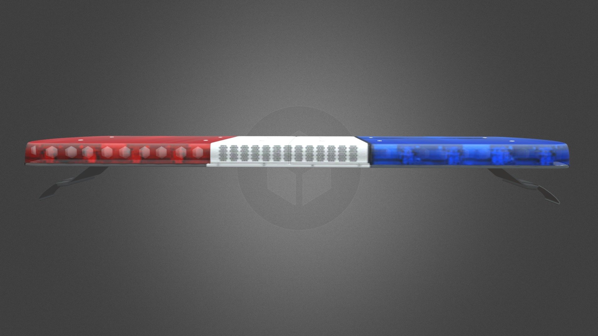Russian Special Light bar for Emergency Services, created by NKPO &ldquo;Elina
