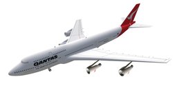 Qantas Airways turbine, boeing, airplane, airliner, australia, landing, australian, aircraft, jet, airbus, passenger, a320, qantas, comericial, a-320, gear, wing