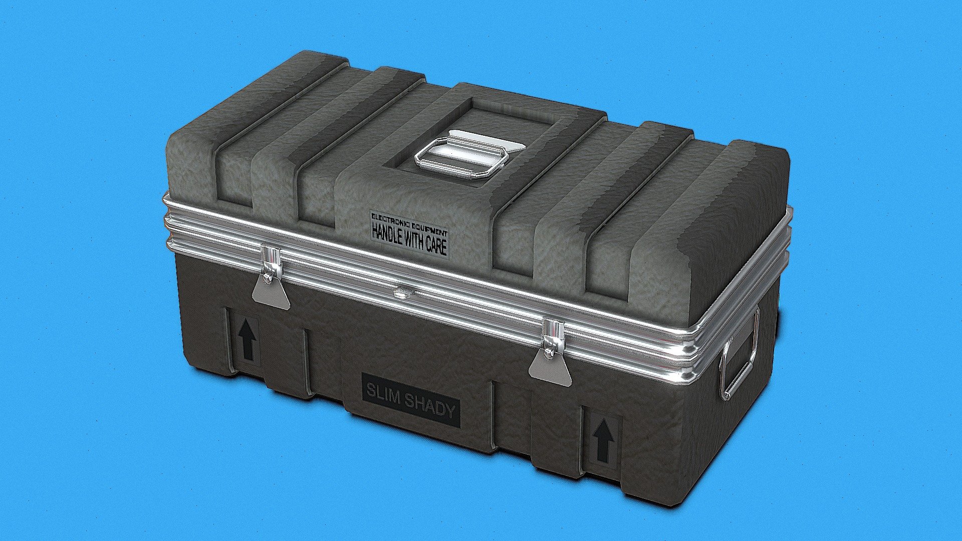 Introducing our rugged Military Storage Boxes - the ultimate solution for secure and waterproof storage needs. Crafted from durable materials, these containers ensure your gear stays protected in any environment. From field operations to camping trips, trust our storage boxes to safeguard your essentials. Order now and receive a special promo offer! Don't compromise on quality, choose reliability with our Military Storage Boxes today.

Gear up with our Military Storage Boxes – the pinnacle of durability and waterproof protection. Engineered to withstand the harshest conditions, these containers keep your equipment safe and dry in any scenario. Whether you're on the move or stationed in the field, our boxes offer unparalleled security for your gear. Take advantage of our limited-time promo and ensure your belongings stay secure wherever duty calls. Order now and experience the ultimate peace of mind with our Military Storage Boxes - Military Storage Box Waterproof Container - Download Free 3D model by 𝕽𝖊𝖆𝖑 𝕾𝖑𝖎𝖒 𝕾𝖍𝖆𝖉𝖞 (@real_slimshady) 3d model