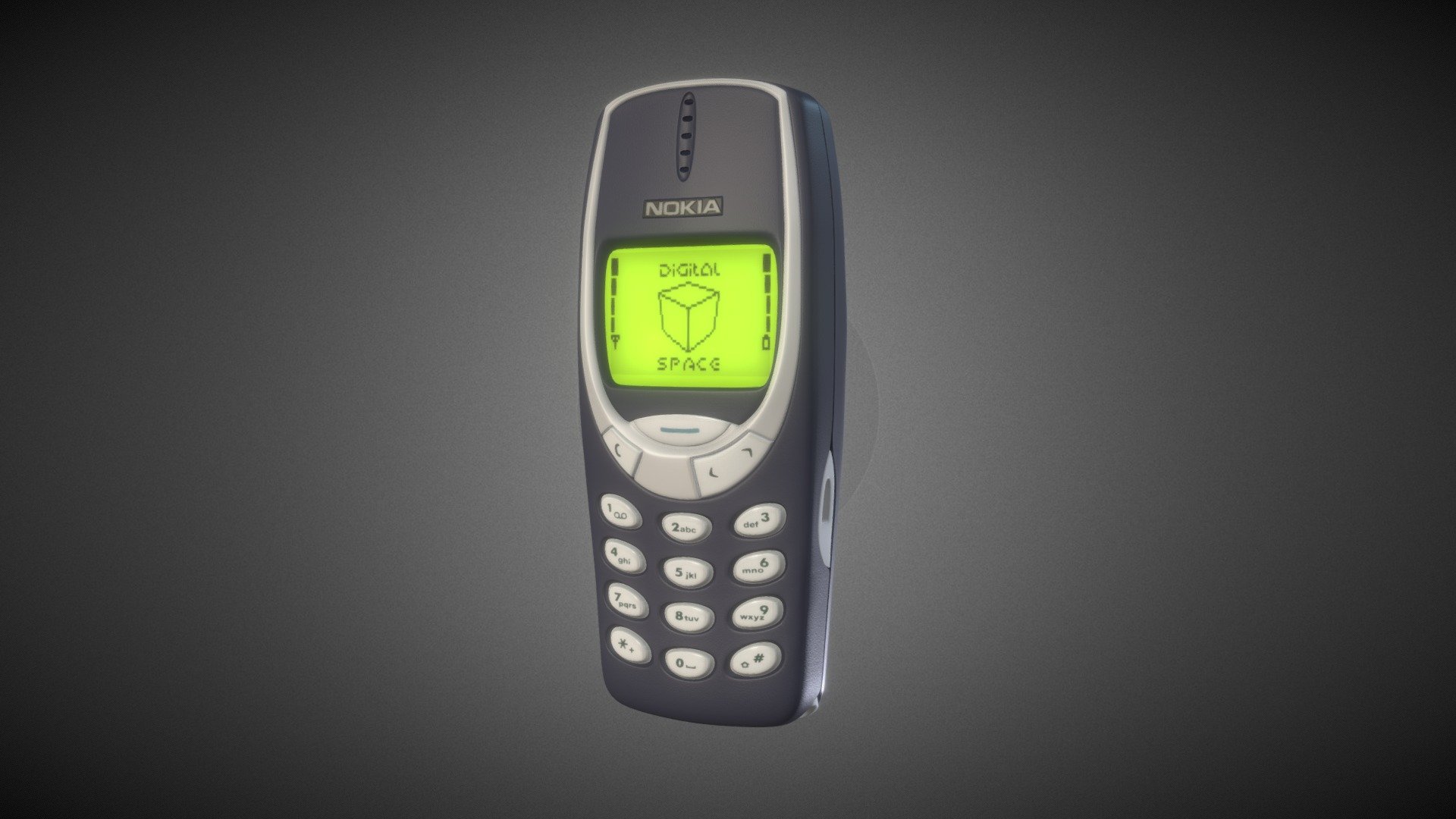 Good old Nokia 3310
to see renders visit:

https://www.behance.net/gallery/62537859/Nokia-3310-3D-model - Nokia 3310 - 3D model by Digital_Space (@digitalspace) 3d model