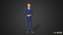 Asian Man Scan_Posed 12 100K poly body, suit, people, asian, bodyscan, ar, posed, tie, citizen, senior, middle-age, korean, formal, necktie, suitman, middle-ages, stripe, sirt, formalwear, character, photogrammetry, model, scan, man, human, male, korean-style, noai, formal-fashion, senior-citizen, senior-model