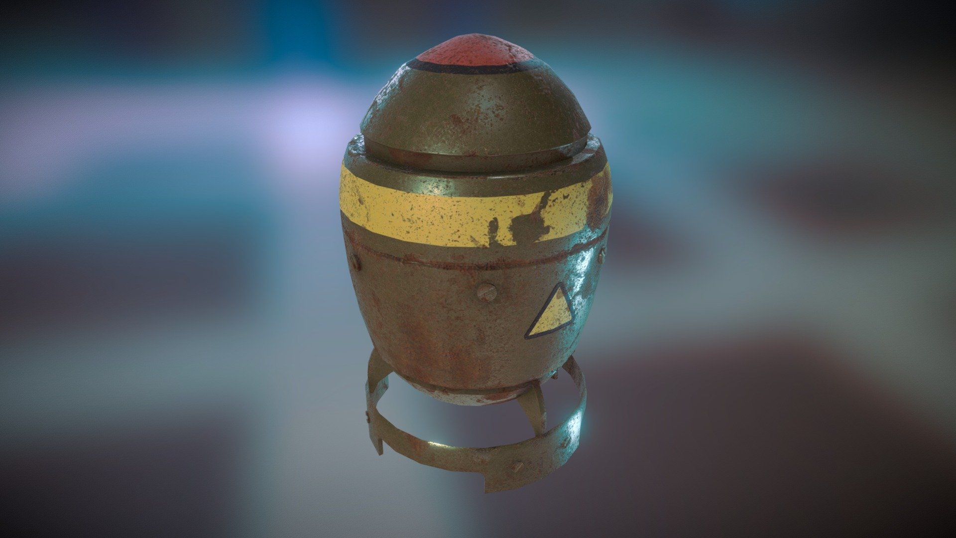 Sunday Game Prop - Fallout theme 3d model